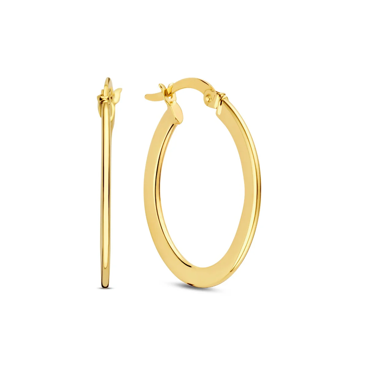 Beloro Jewels Regalo d'Amore 9 karat gold hoop earrings gift set BO90023 - Image 5