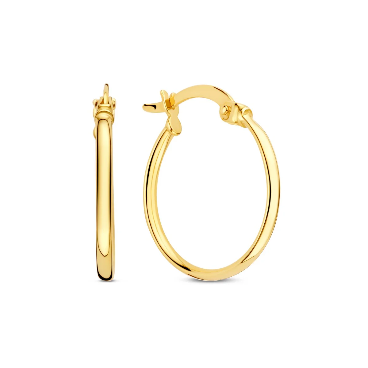 Beloro Jewels Regalo d'Amore 9 karat gold hoop earrings gift set BO90032 - Image 5