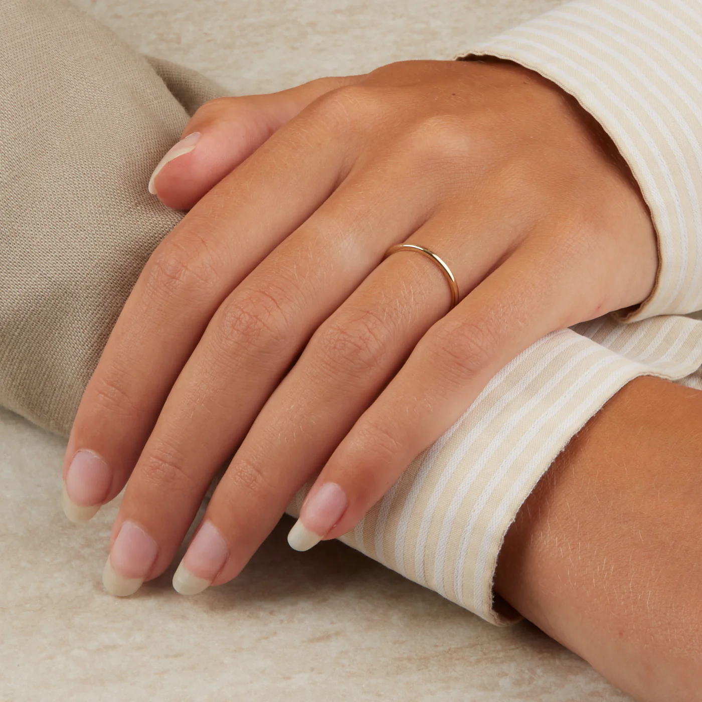 Blush Gold Ring 1197YGO/46 - Image 2