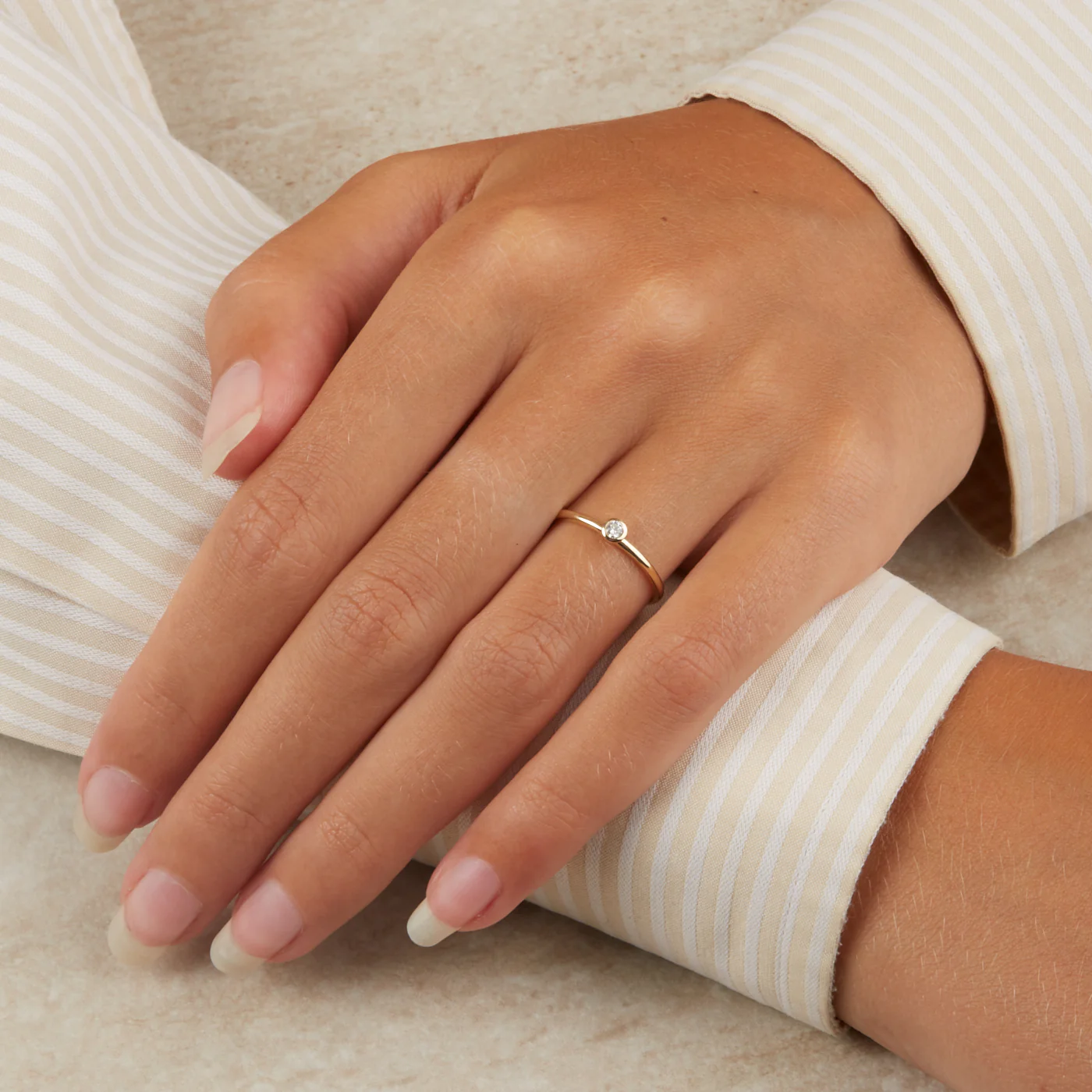 Blush 14 Carat Gold Ring 1198YZI/46 (size: 46) - Image 2