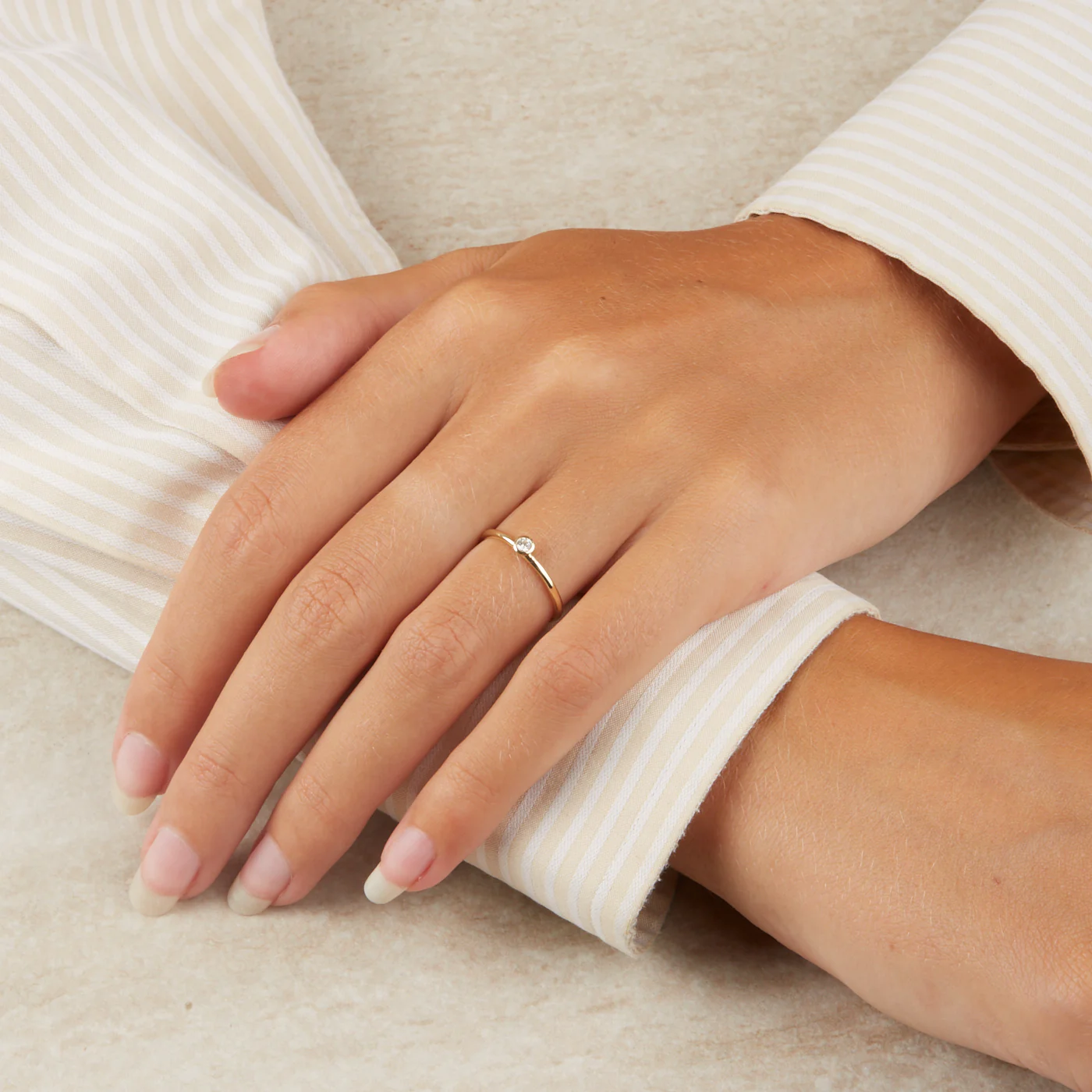Blush 14 Carat Gold Ring 1198YZI/46 (size: 46) - Image 3