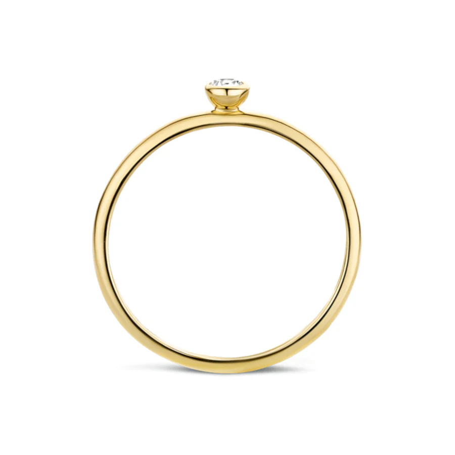 Blush 14 Carat Gold Ring 1198YZI/46 (size: 46) - Image 6