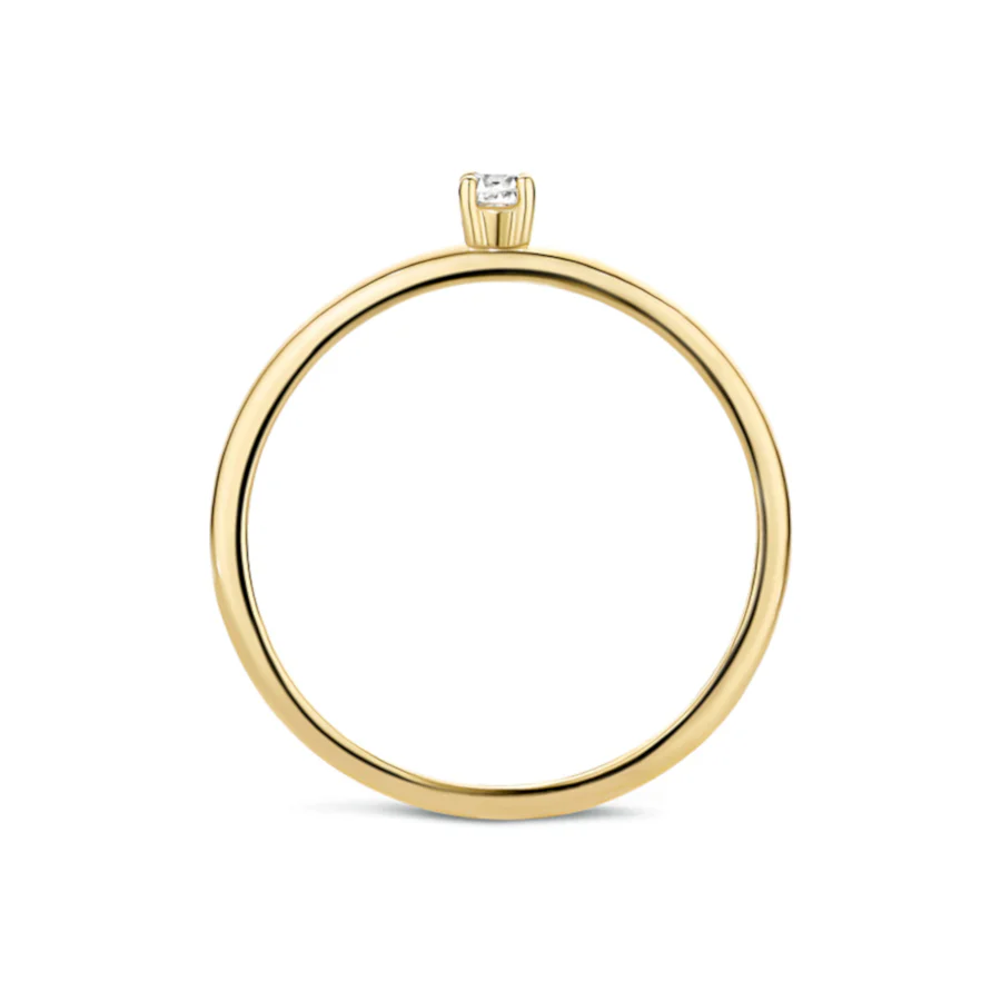 Blush 14 Carat Gold Ring 1200YZI/46 (size: 46) - Image 5