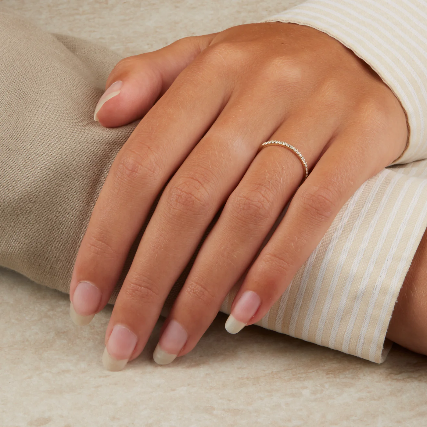 Blush Gold Ring 1201YZI/46 - Image 4