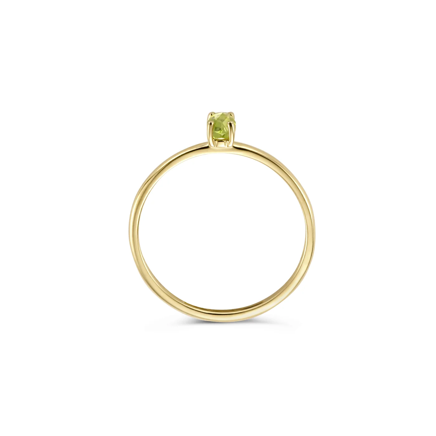 Blush 14 Carat Gold Ring 1204YGP/56 - Image 4