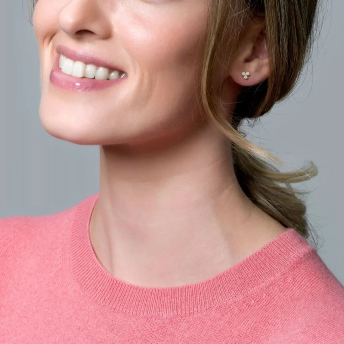 Blush Gold Ear Stud 7197YZI - Image 2