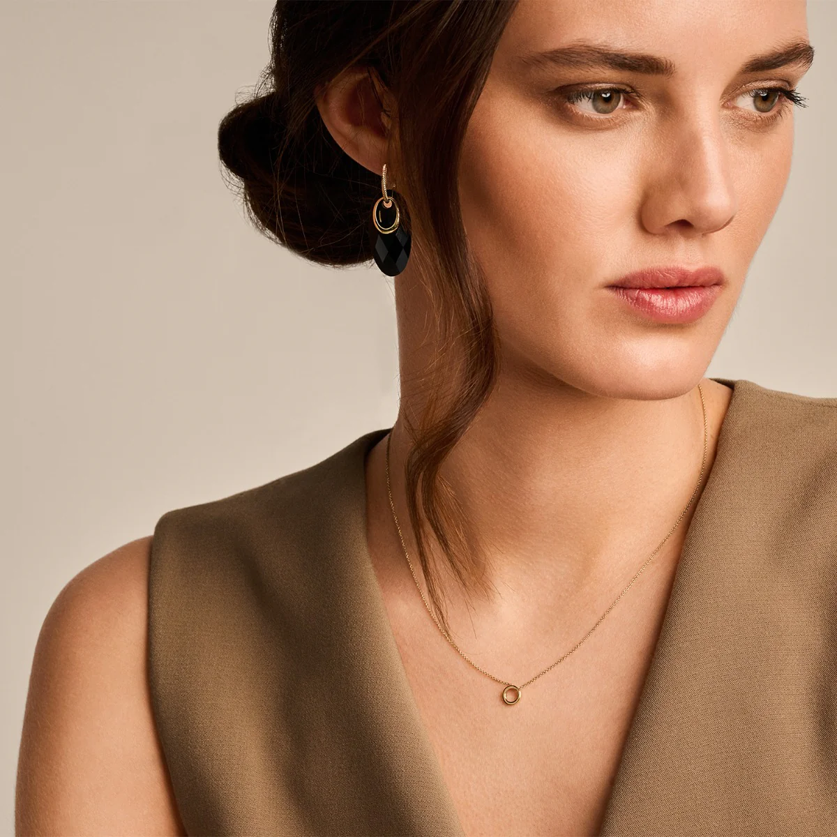 Blush Gold Necklace 3083YGO - Image 2