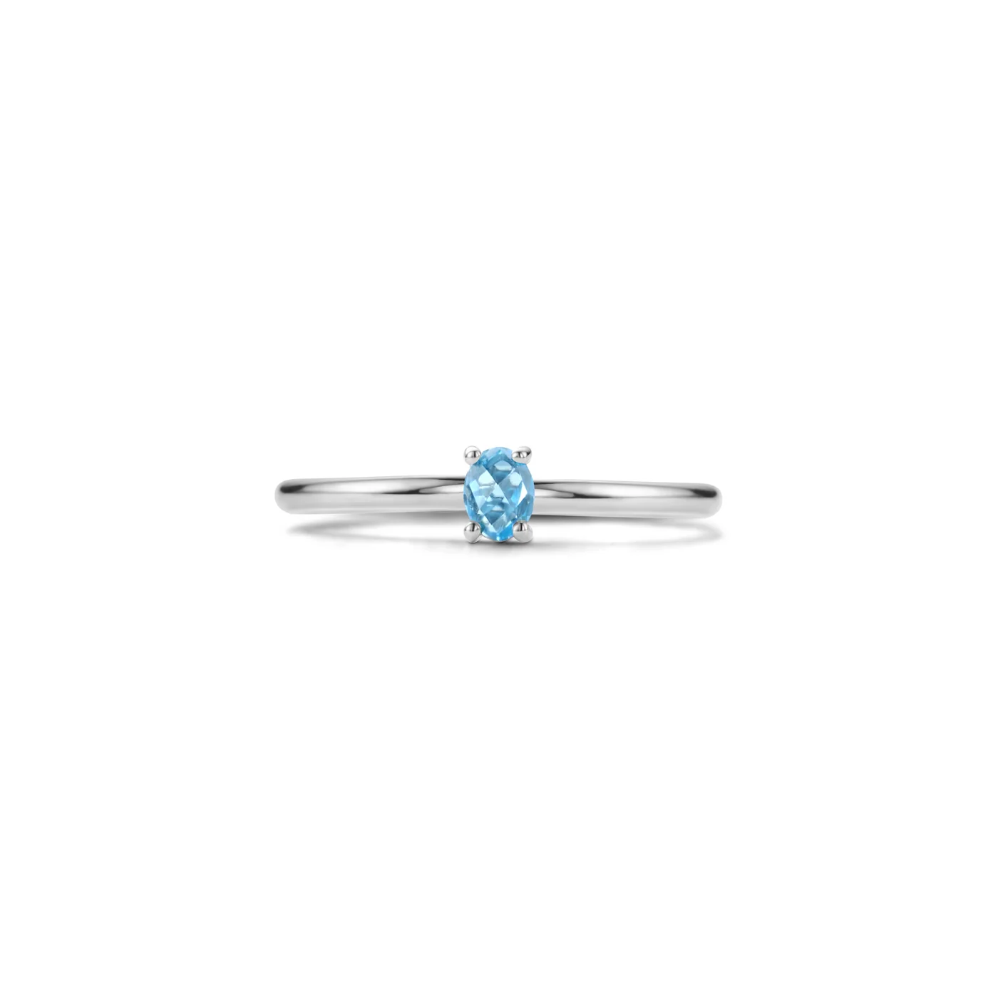 Blush 14 Carat Whitegold Ring 1204WBT/56 - Image 3