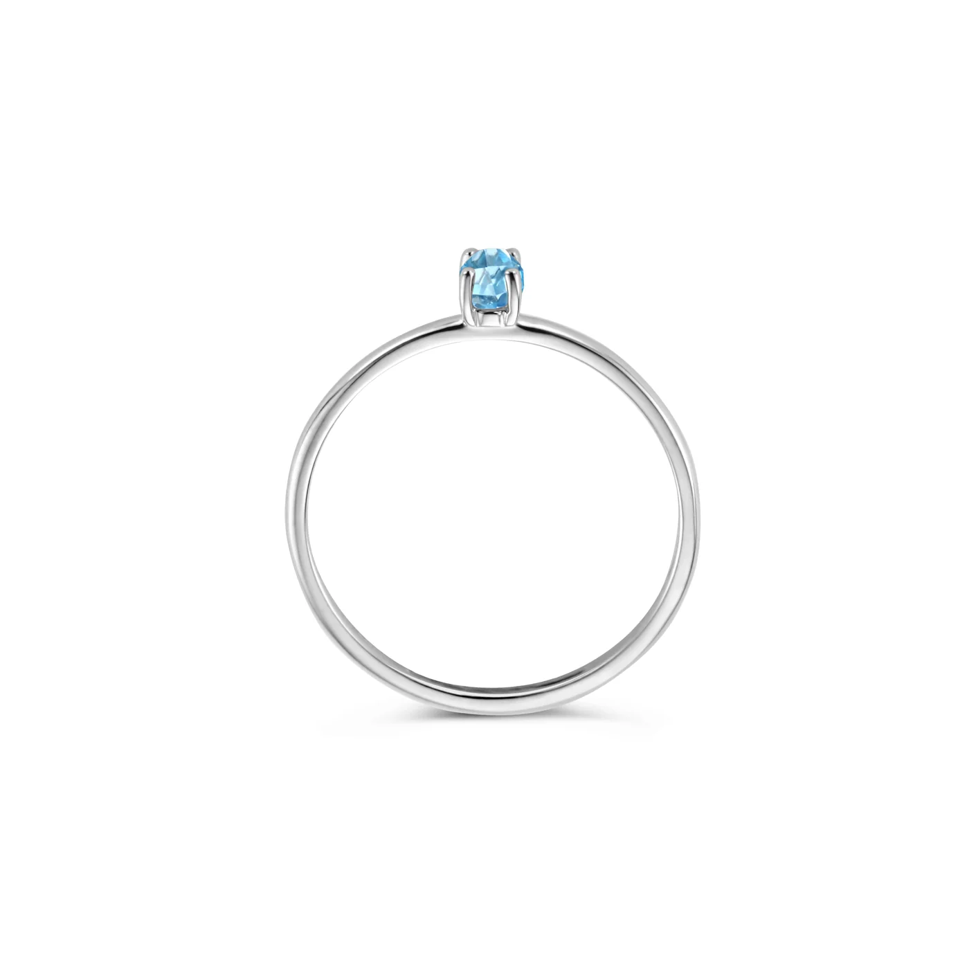 Blush 14 Carat Whitegold Ring 1204WBT/56 - Image 4