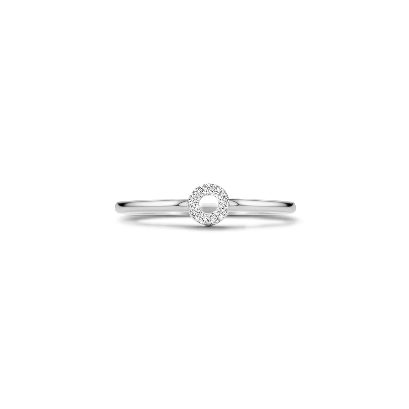 Blush 14 Carat Whitegold Ring 1217WZI/48 - Image 3