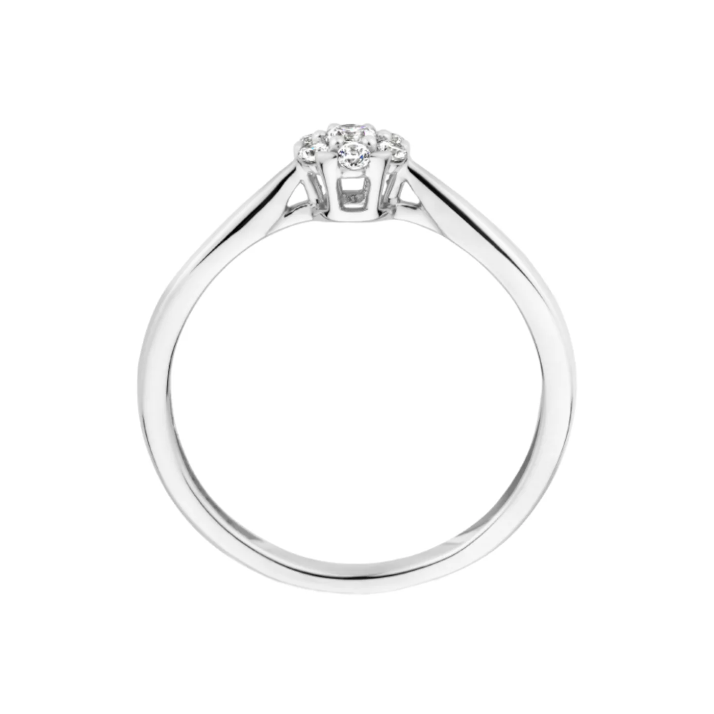 Blush 14 Carat Whitegold Ring 1248WZI/60 - Image 3