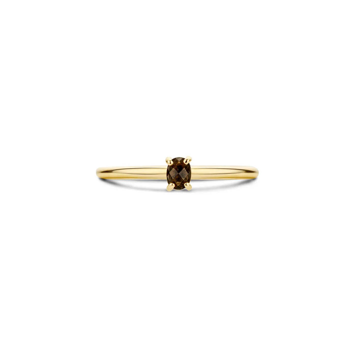 Blush 14 Carat Gold Ring 1204YSQ/52 - Image 4