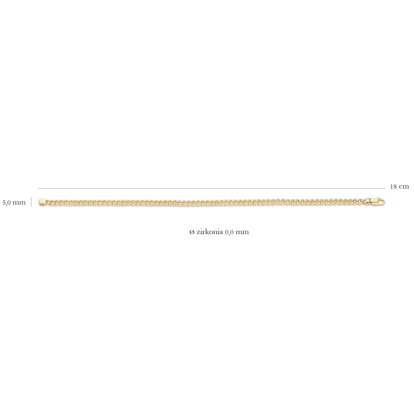 Blush 14 karat gold Bracelet 2165YGO - Image 5