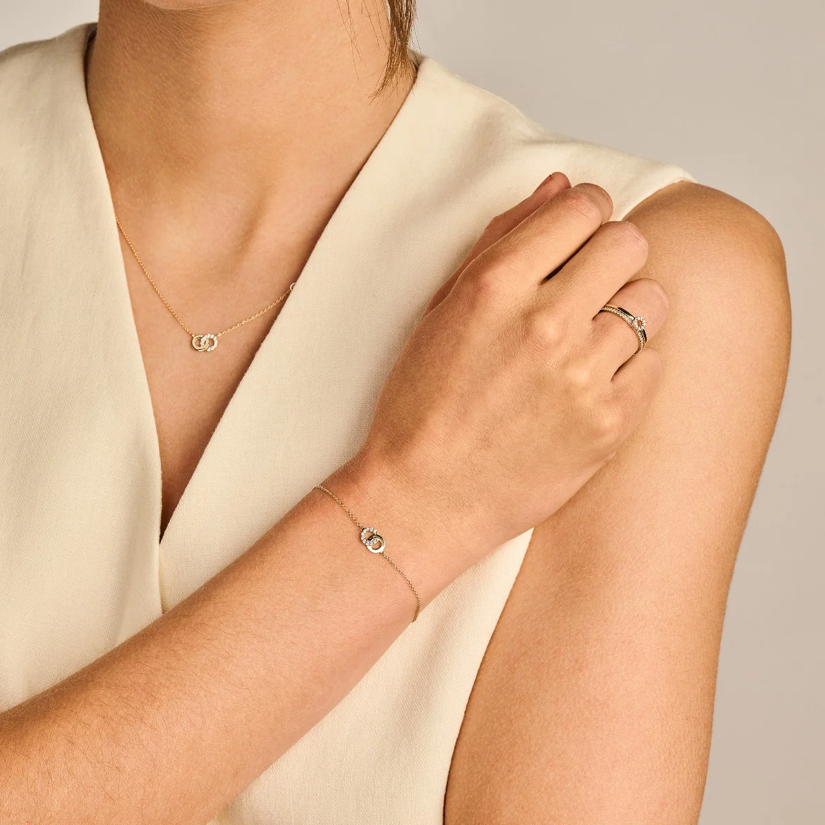 Blush 14 karat gold Bracelet 2223YZI - Image 2