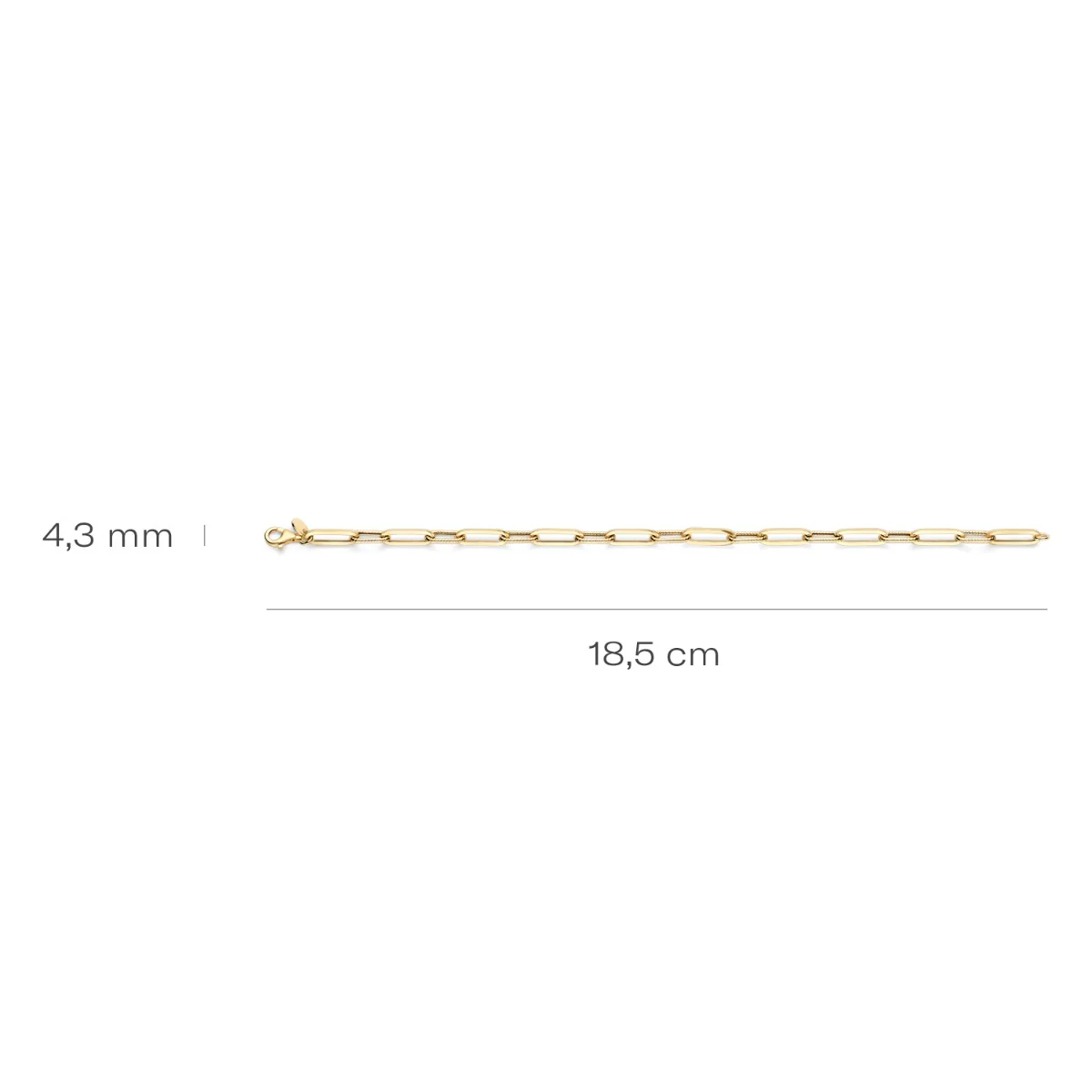 Blush 14 karat gold Bracelet 2229YGO - Image 4
