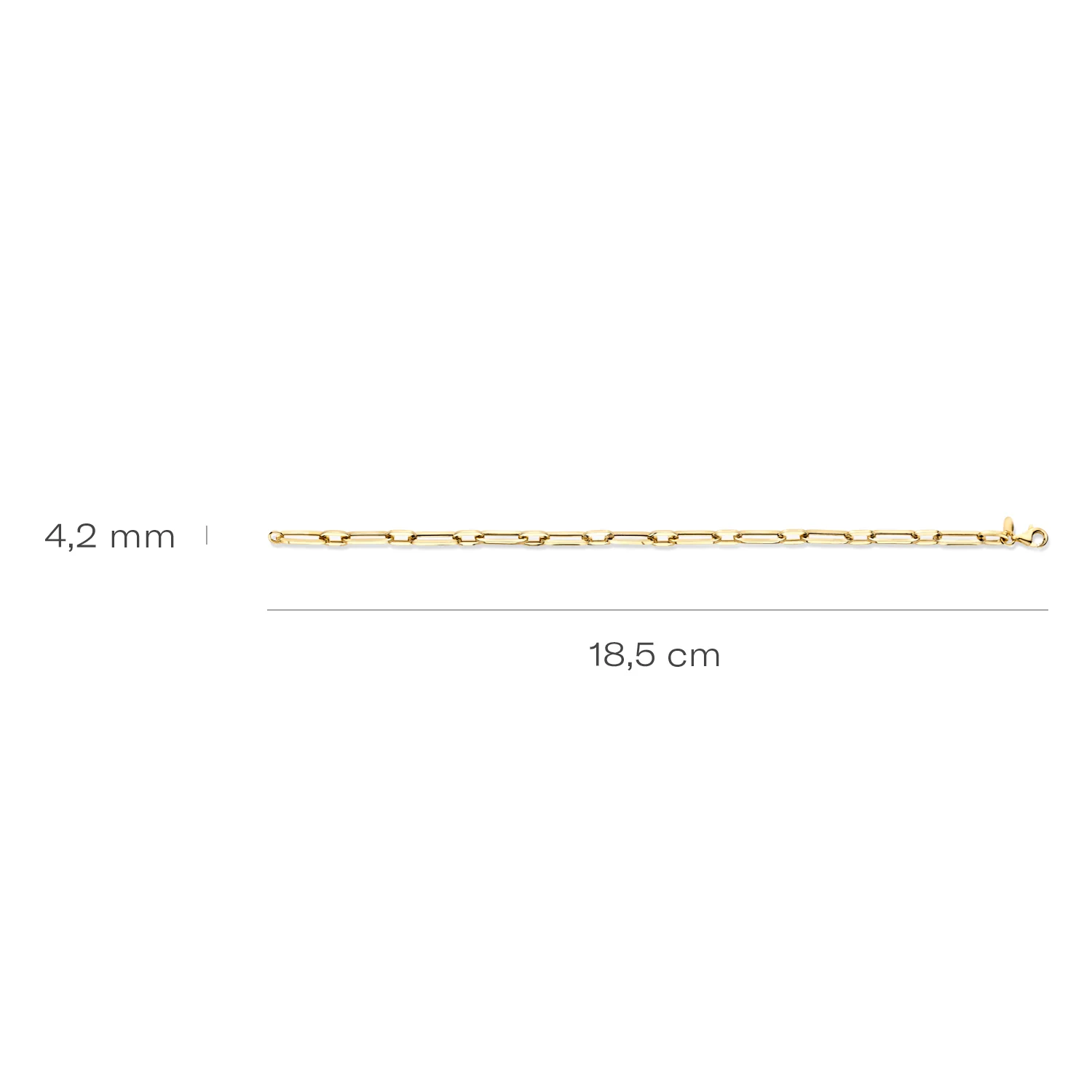 Blush 14 karat gold Bracelet 2251YGO - Image 4