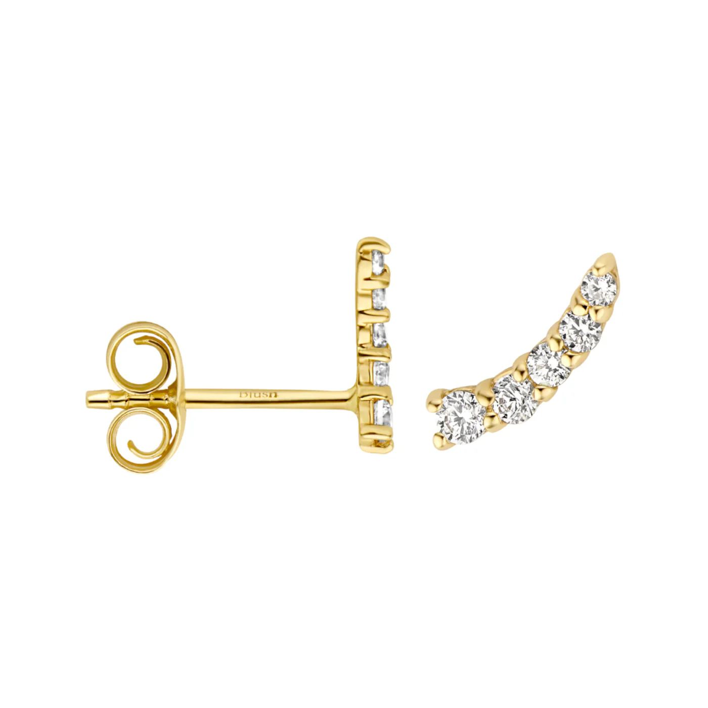 Blush 14 karat gold Earrings 7319YZI - Image 3