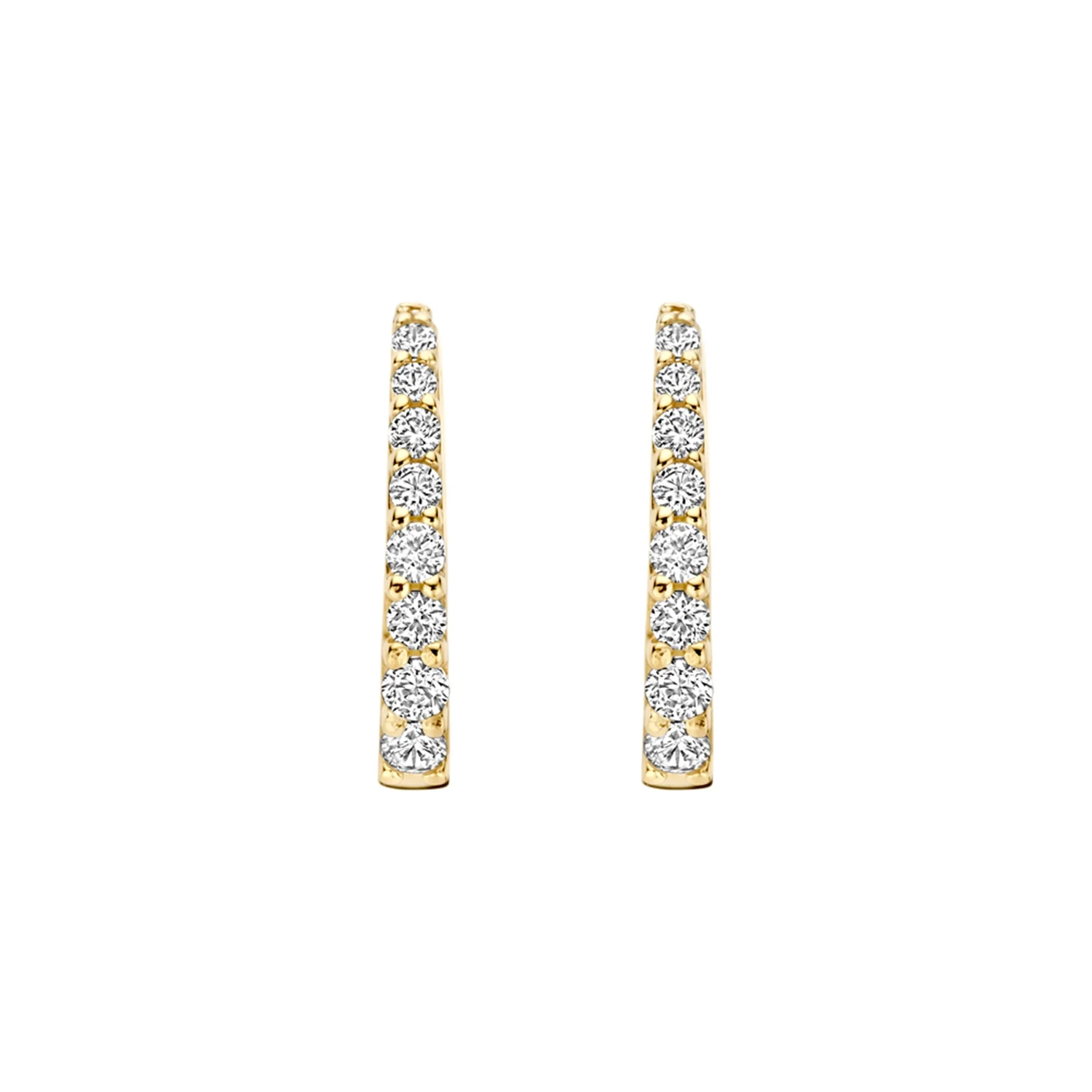 Blush 14 karat gold Earrings 7341YZI - Image 4
