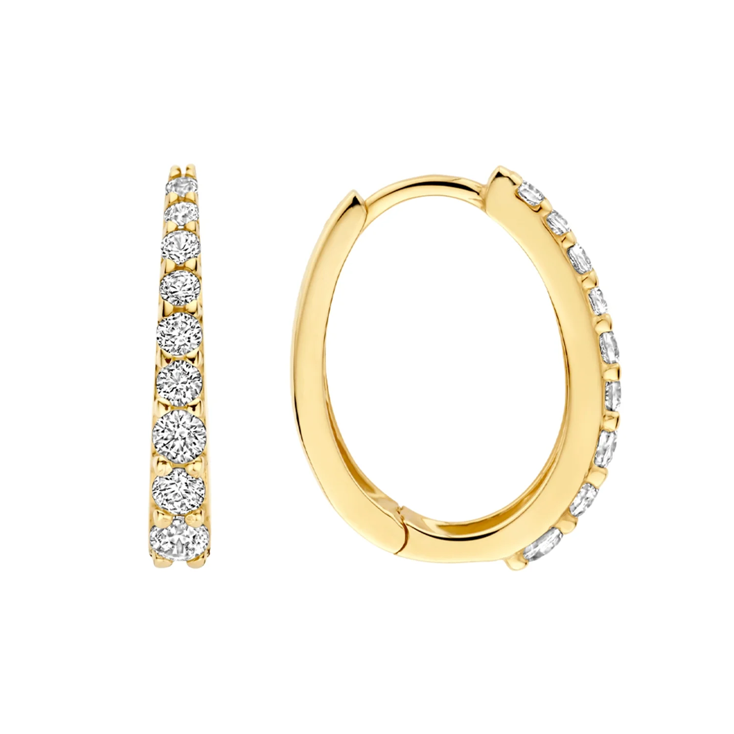 Blush 14 karat gold Earrings 7342YZI - Image 3