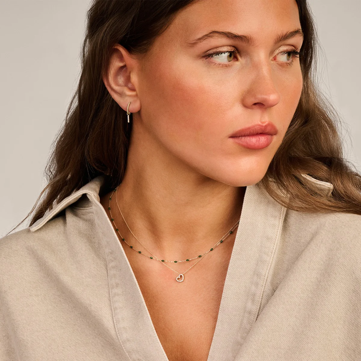 Blush 14 karat gold Necklace 3072YZI - Image 2