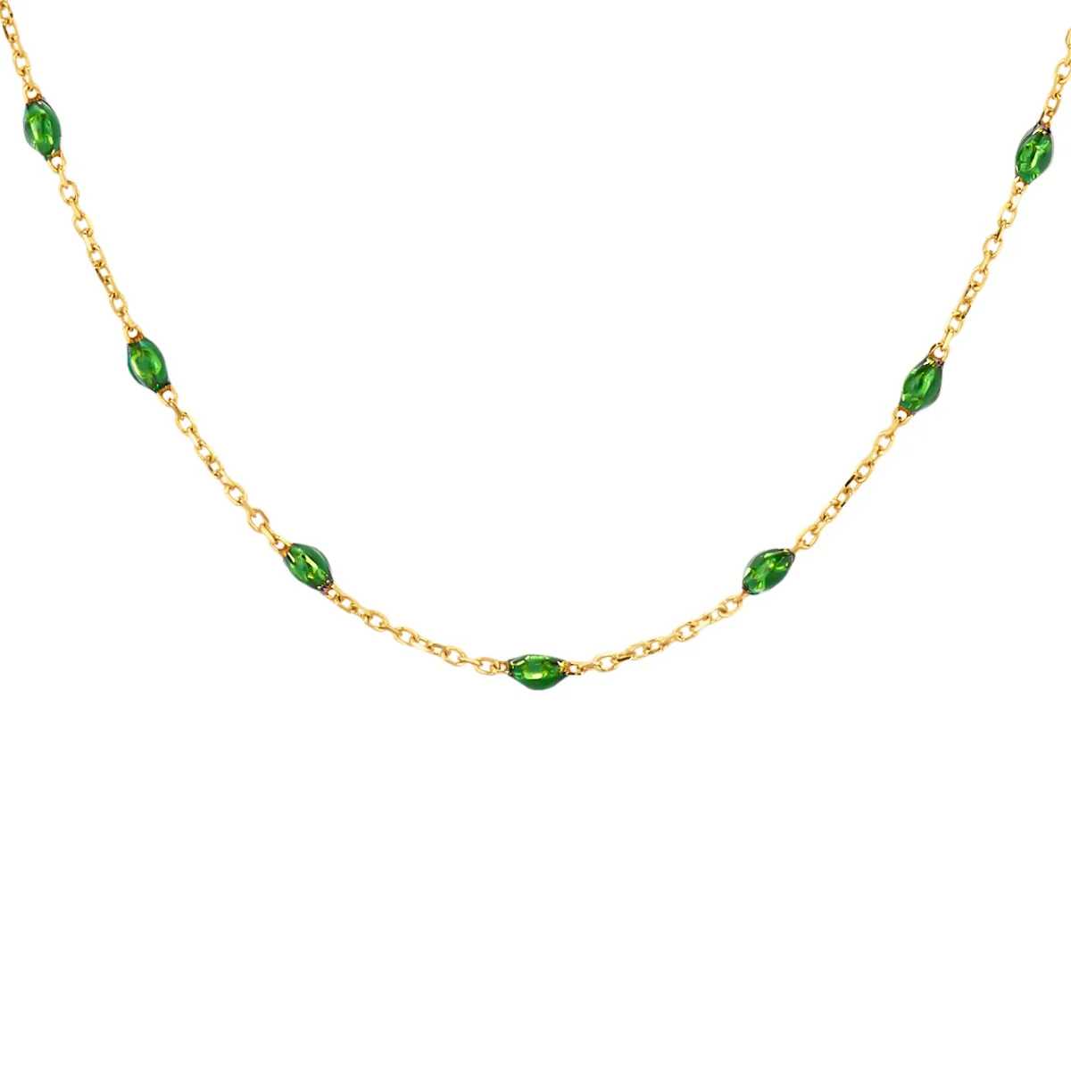 Blush 14 karat gold Necklace 3162YRG - Image 3
