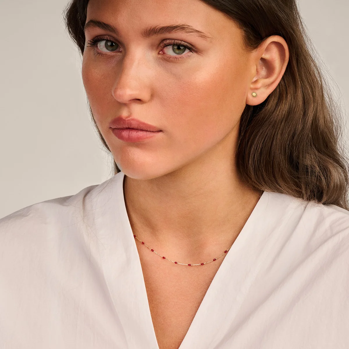 Blush 14 karat gold Necklace 3162YRR - Image 2
