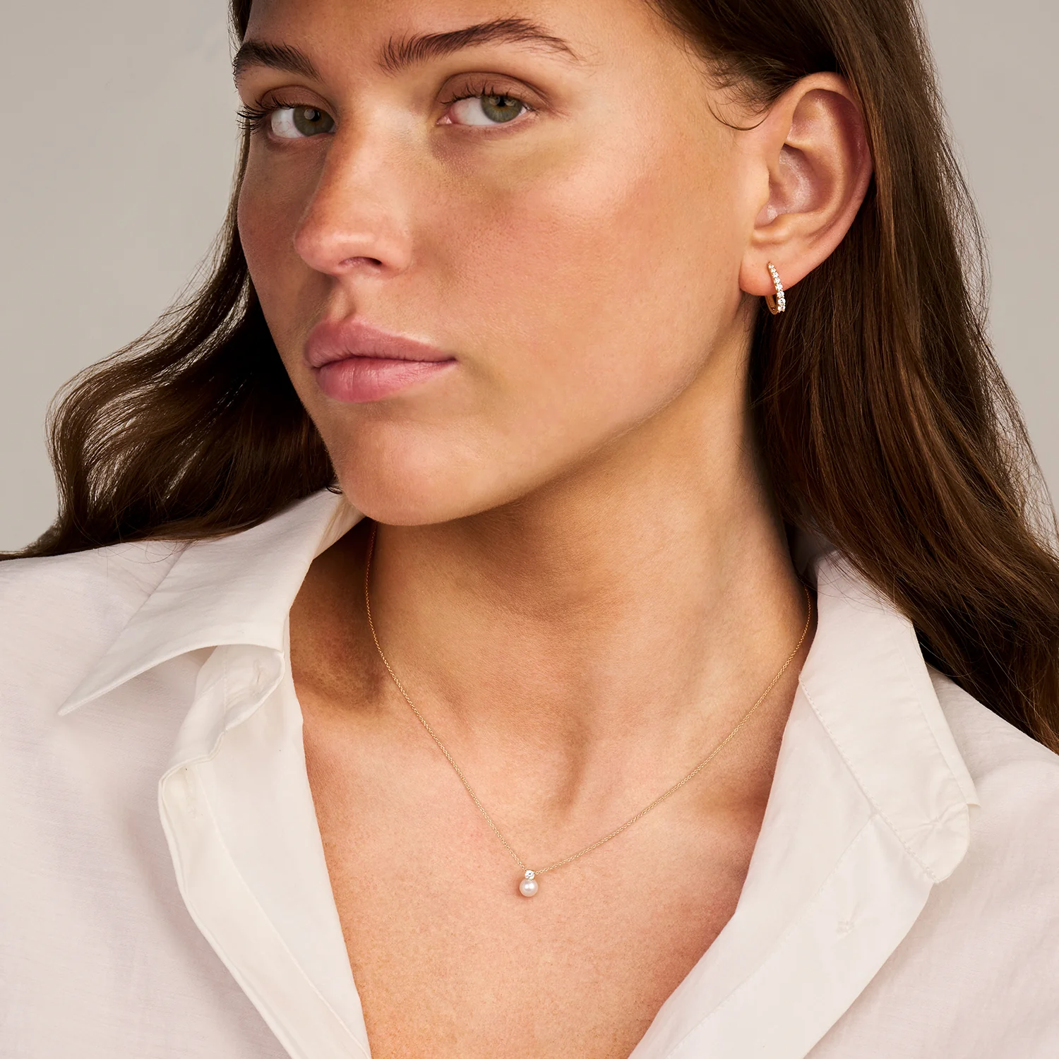 Blush 14 karat gold Necklace 3163YPW - Image 2