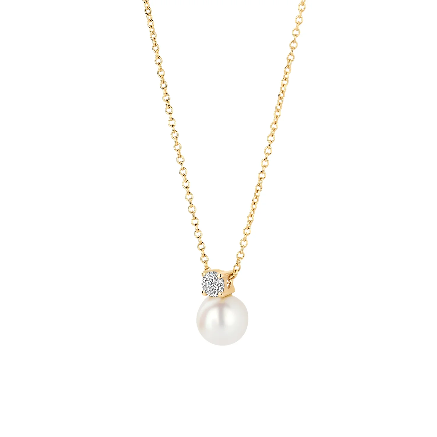 Blush 14 karat gold Necklace 3163YPW - Image 3
