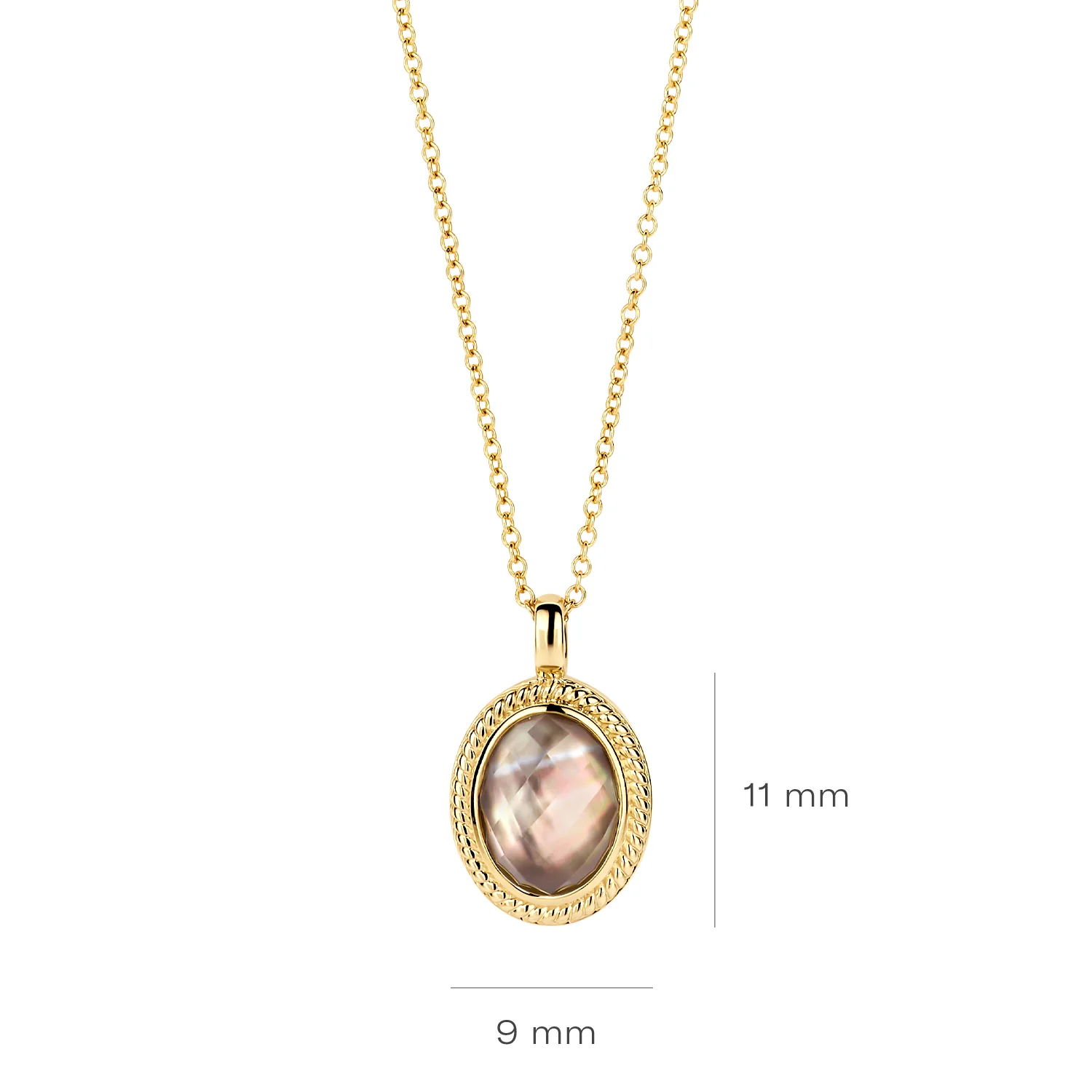 Blush 14 karat gold Necklace 3169YBQ - Image 4