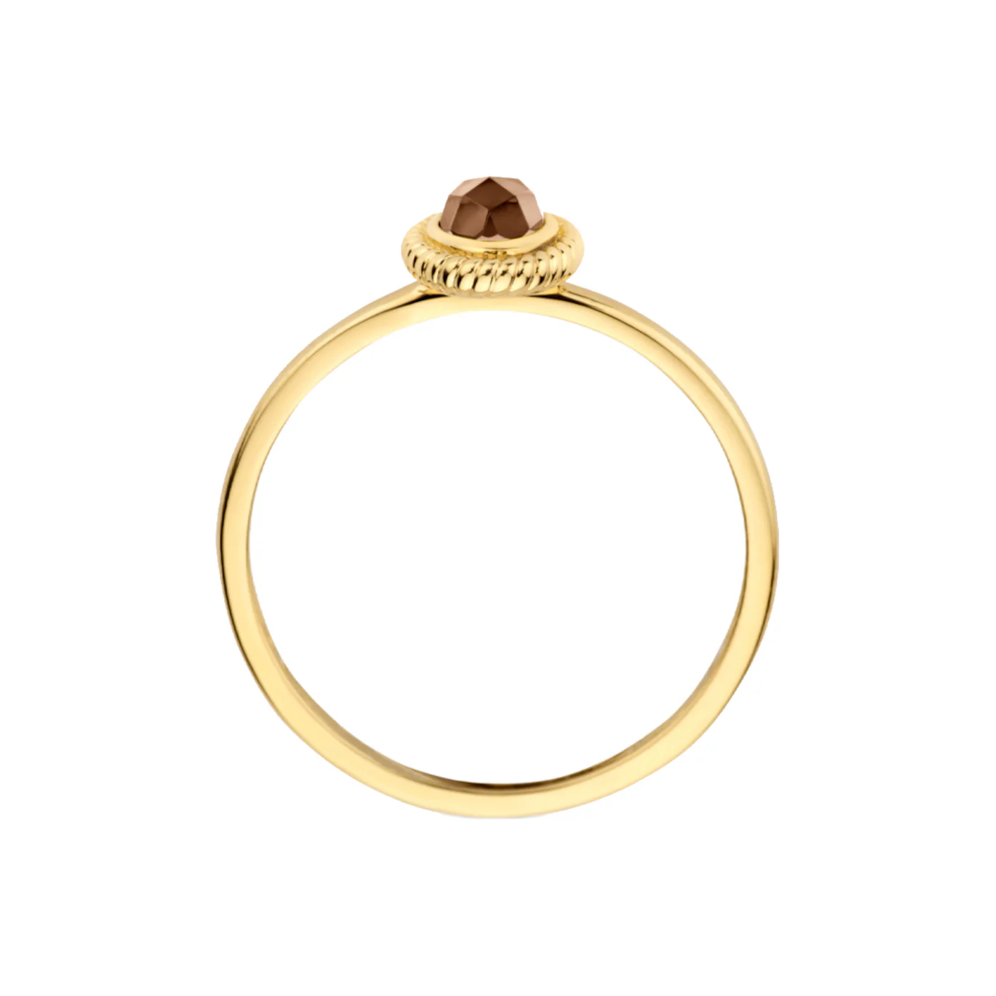 Blush 14 karat gold Ring 1239YBQ/52 - Image 4