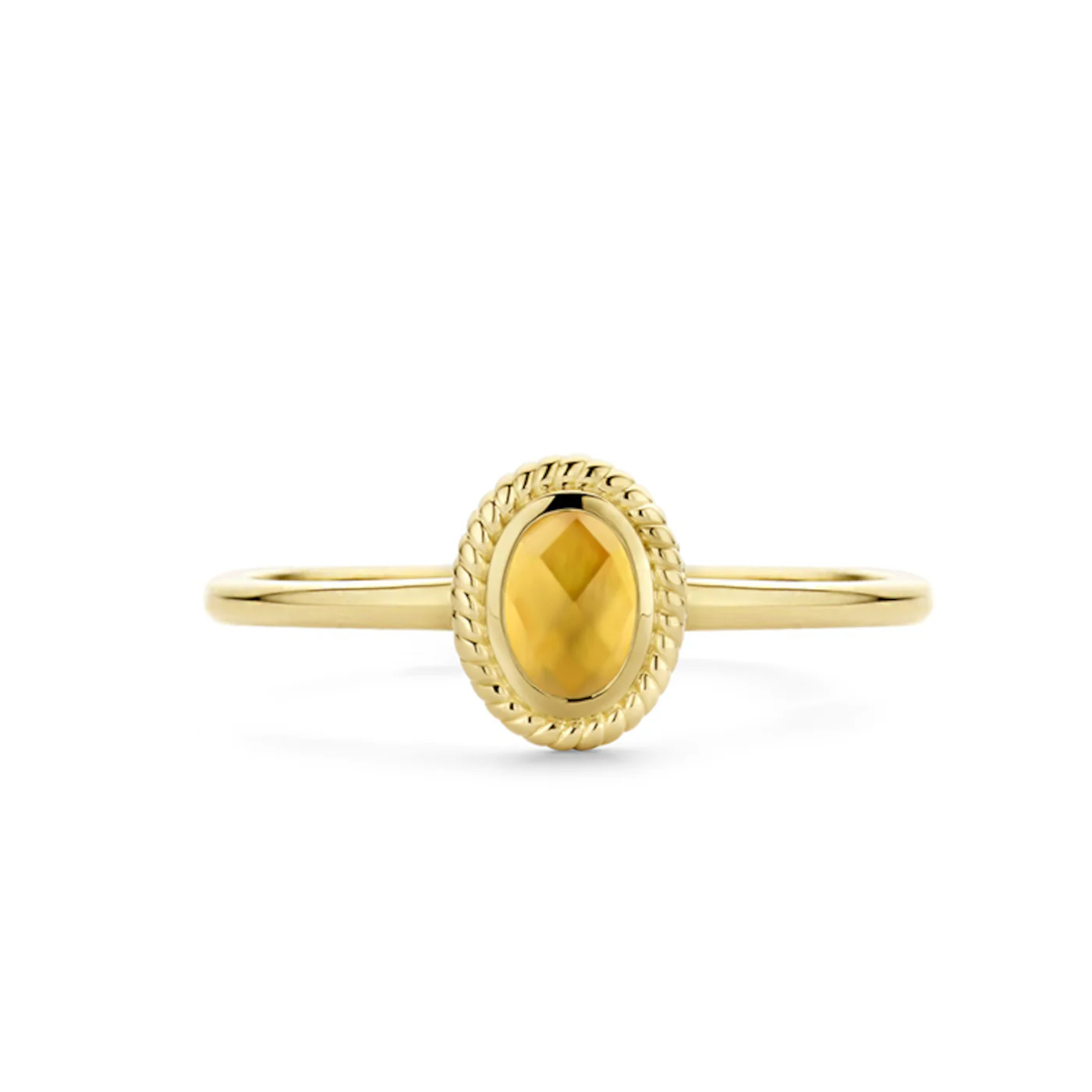 Blush 14 karat gold Ring 1239YMC/56 - Image 4