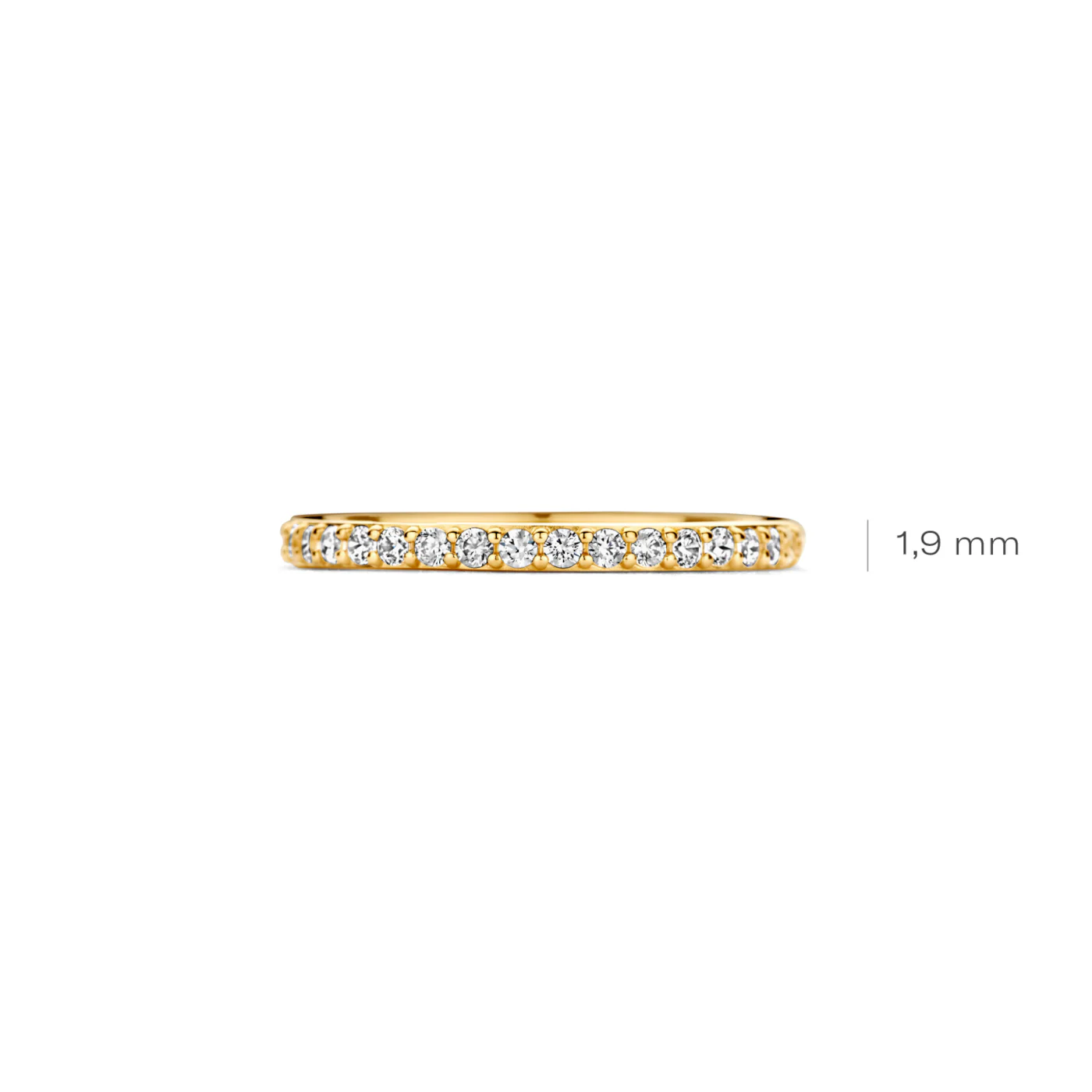Blush 14 karat gold Ring 1244YZI/58 - Image 4