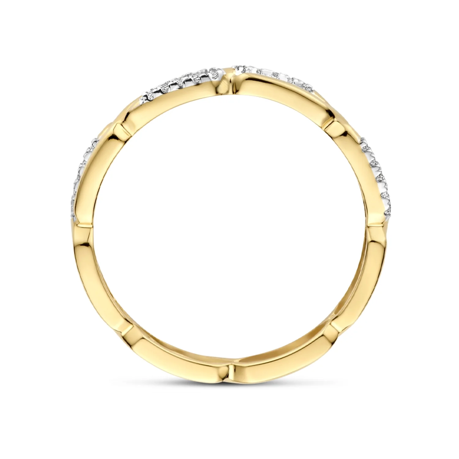 Blush 14 karat gold Ring 1256BZI/56 - Image 3