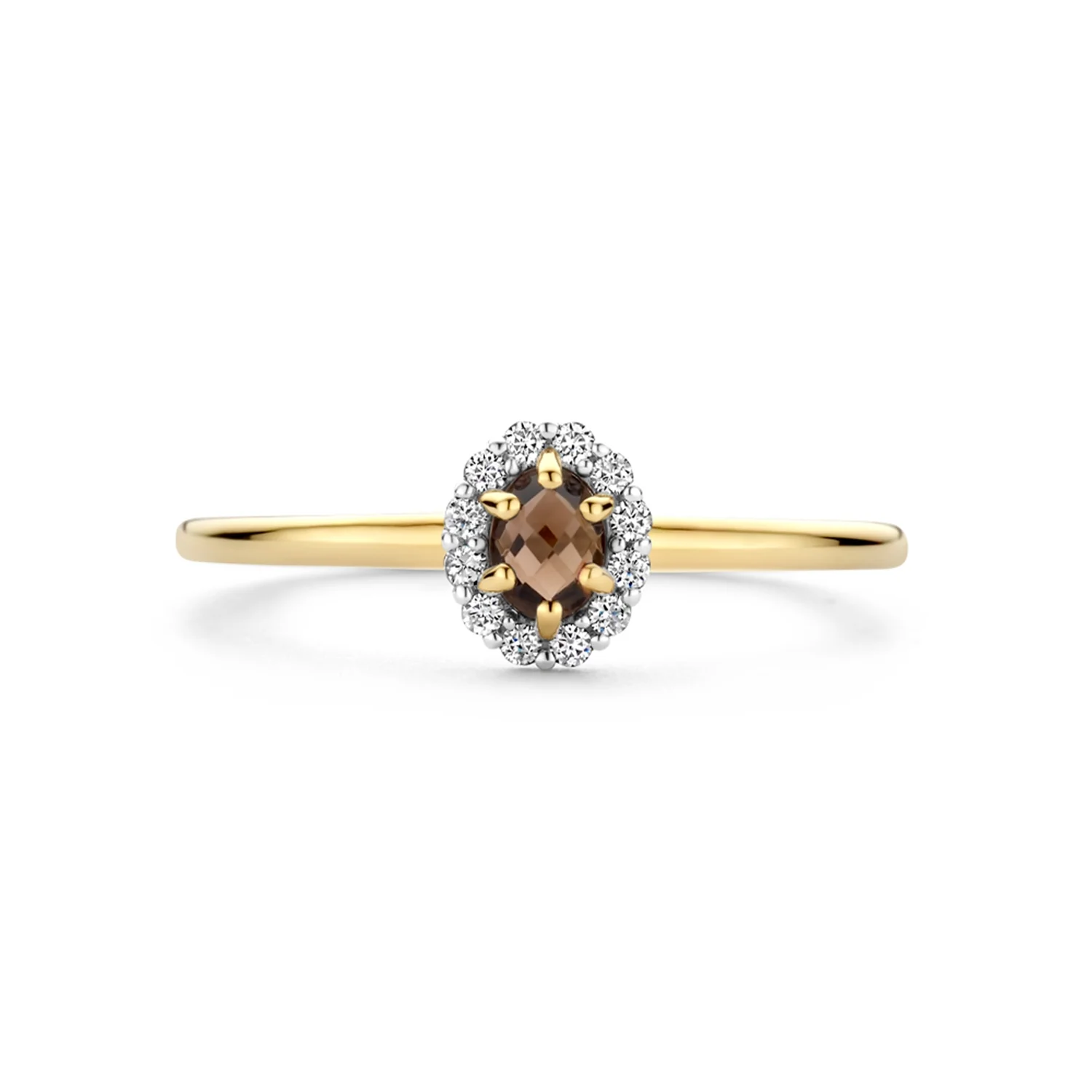 Blush 14 karat gold Ring 1258YSQ/54 - Image 3