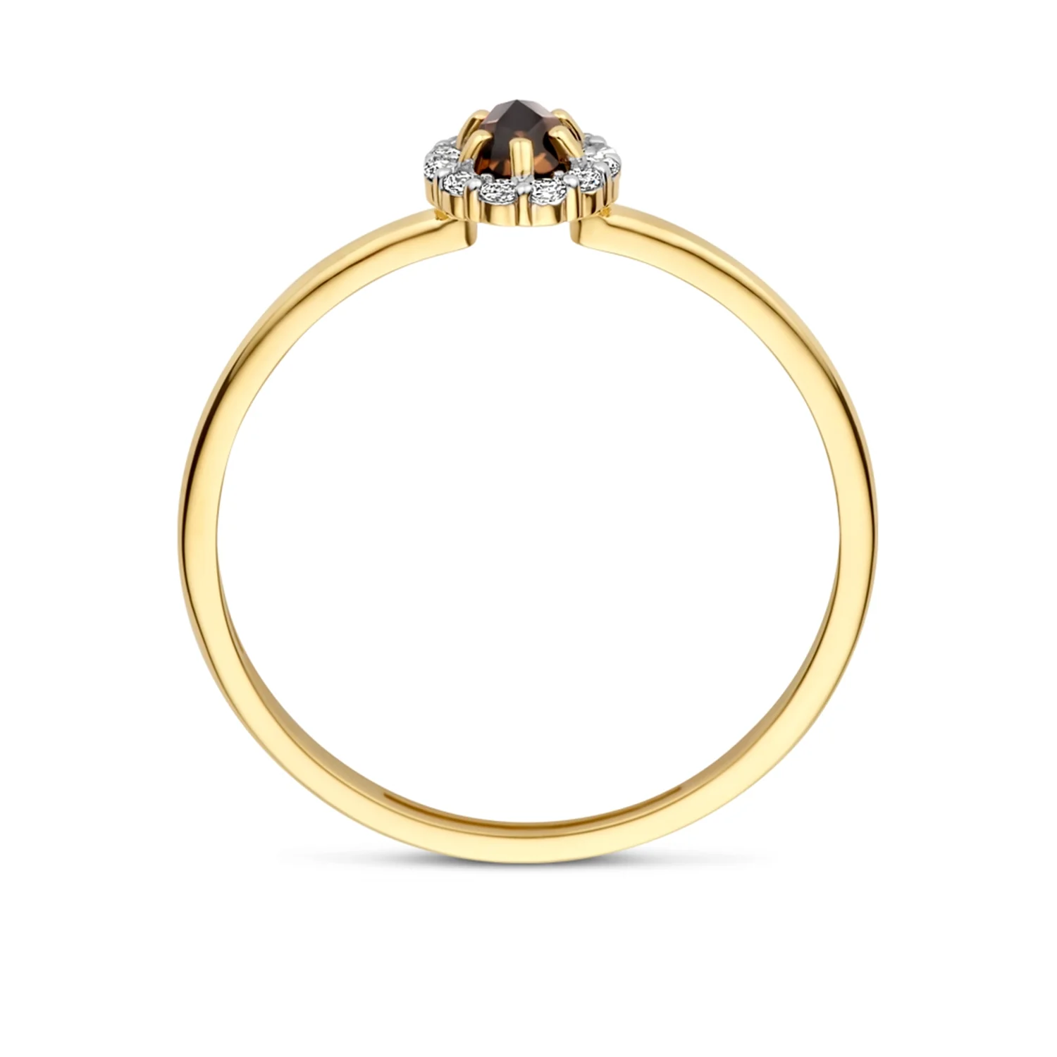 Blush 14 karat gold Ring 1258YSQ/54 - Image 4