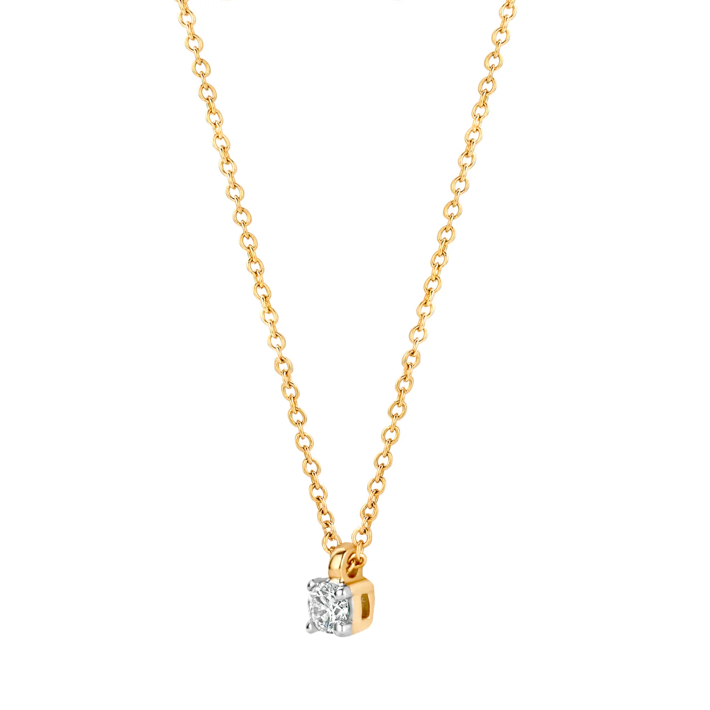 Blush Diamonds 14 karat gold Necklace 3610YDI - Image 3