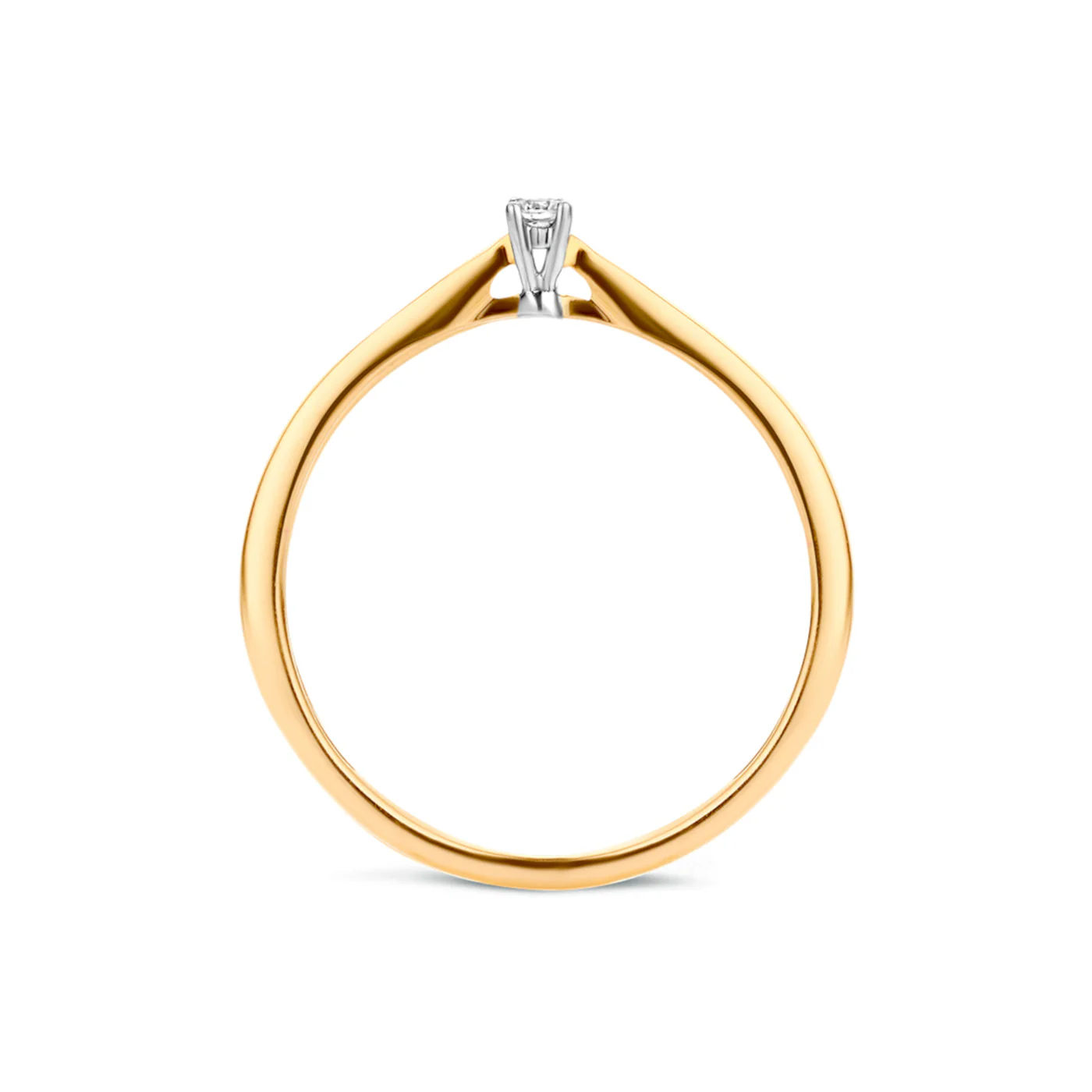 Blush Diamonds 14 karat gold Ring 1620BDI/50 - Image 4