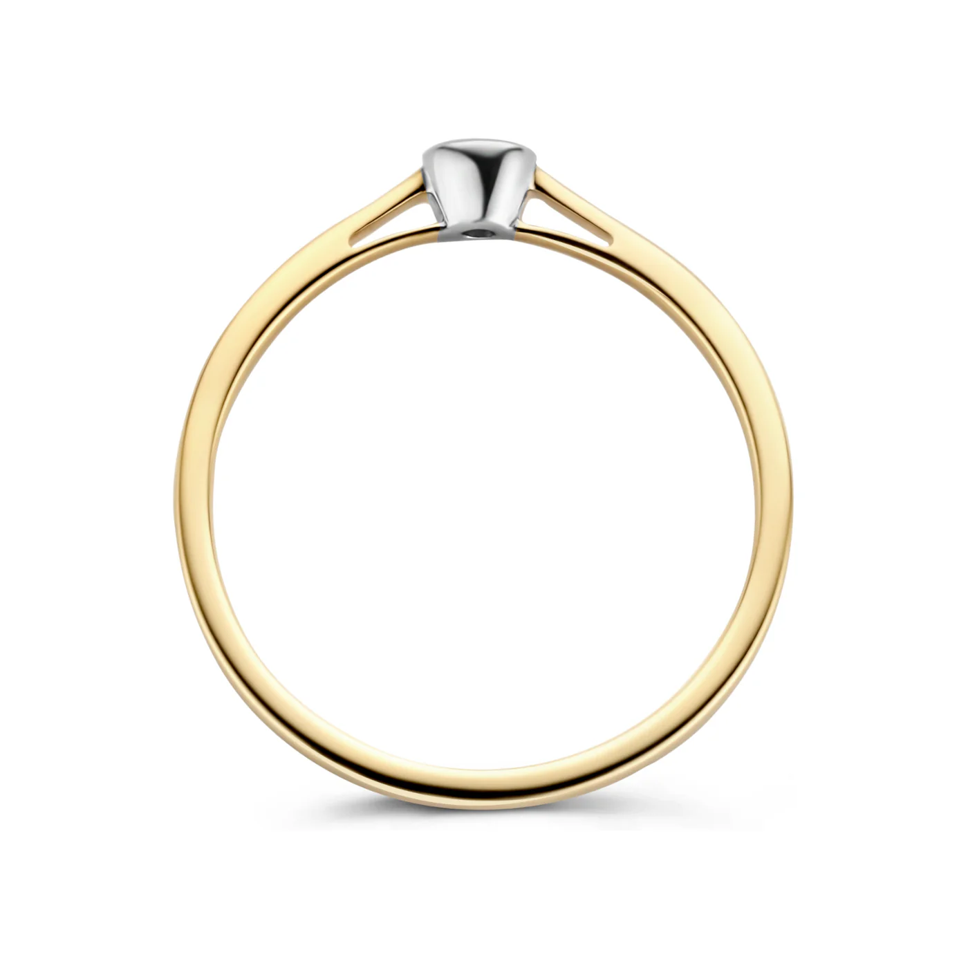 Blush Diamonds 14k Gold Ring with Diamond 1653BDI/56 - Image 4