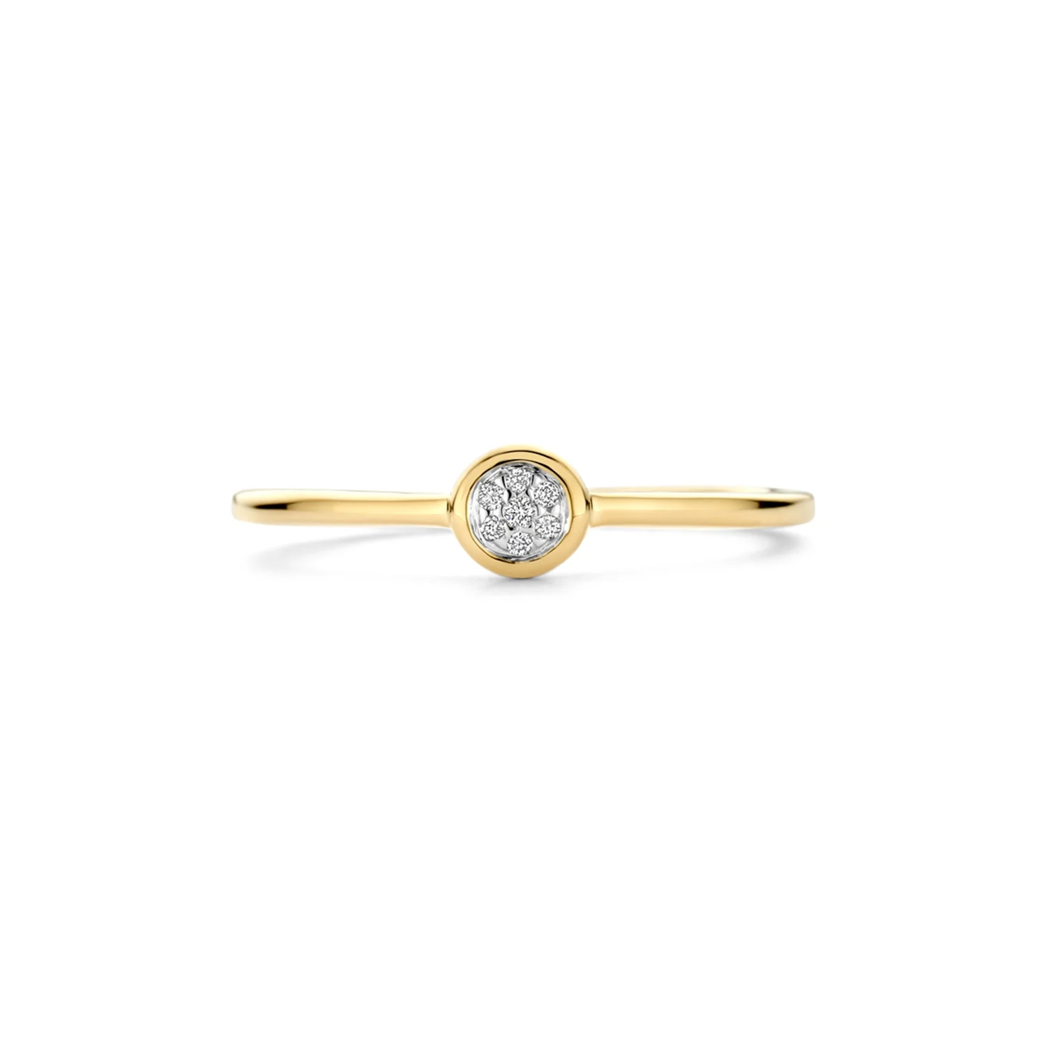 Blush Natural Diamonds 14 karat gold Ring 1679BDI/54 - Image 4