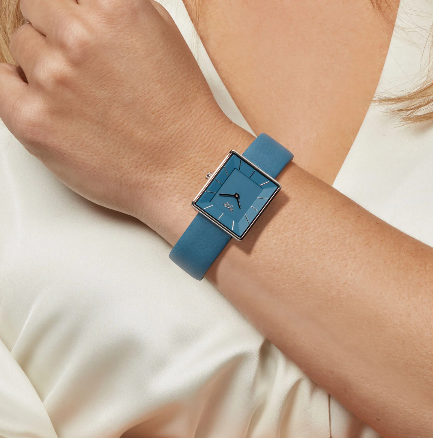 Boccia Titanium Blauw Dames Horloge 2002-3351-08 - Image 2