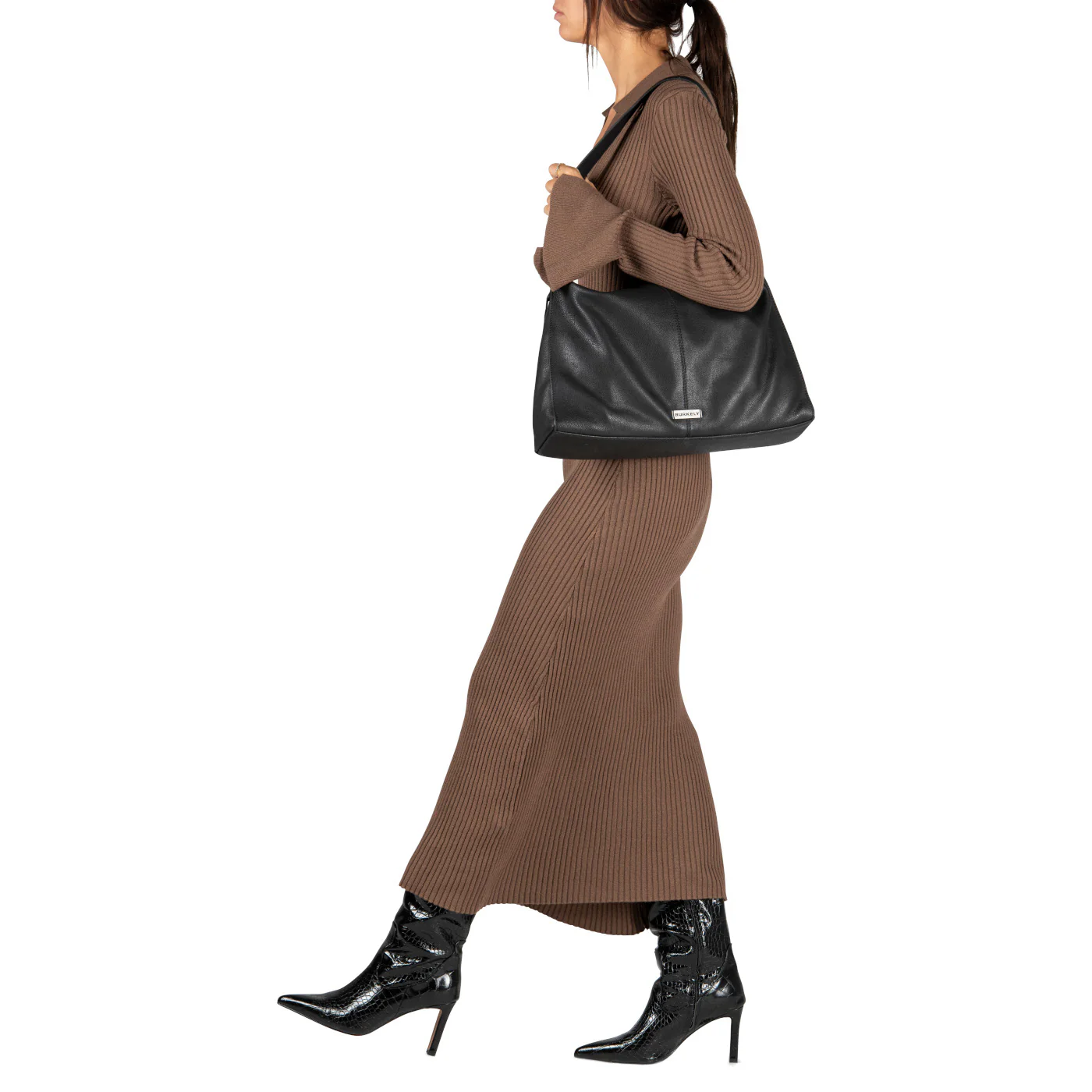 Burkely Mystic Maeve Black Shoulder Bag 1000514.38.10 - Image 2