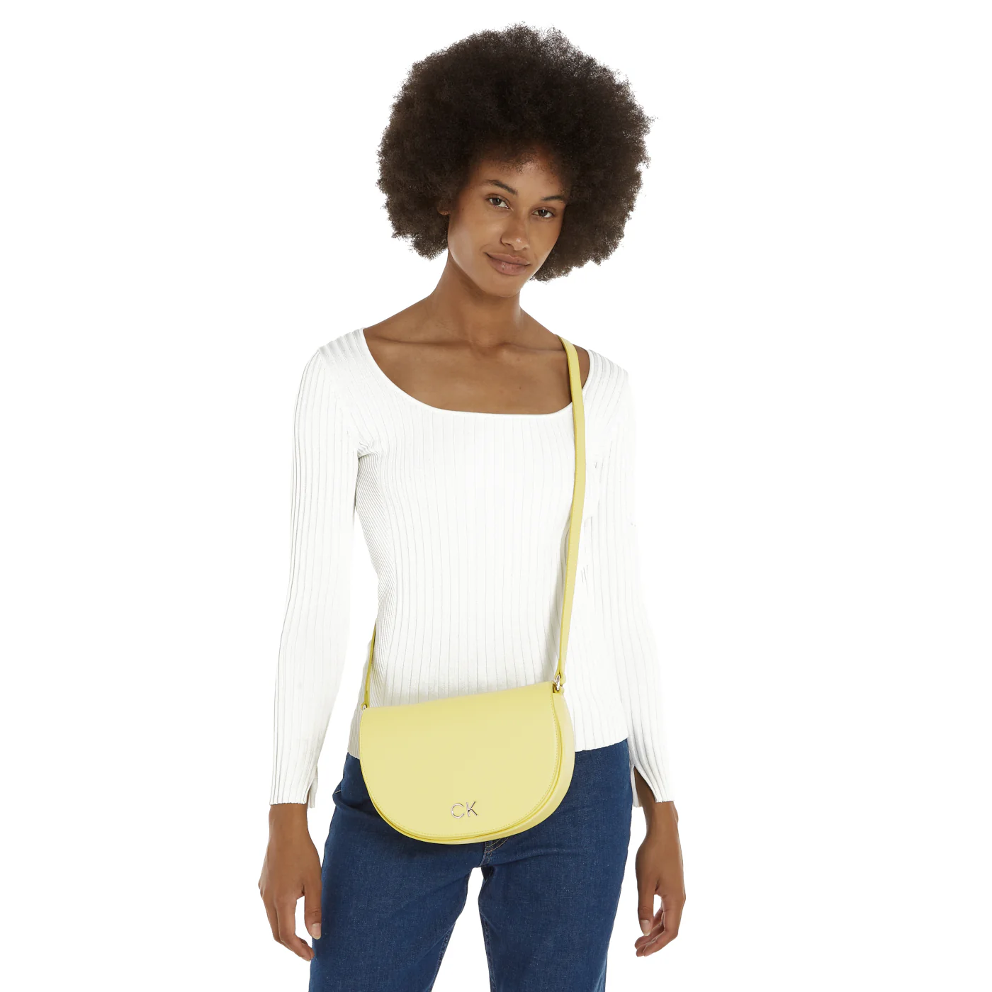 Calvin Klein Daily Yellow Crossbody Bag K60K611679LAF - Image 2