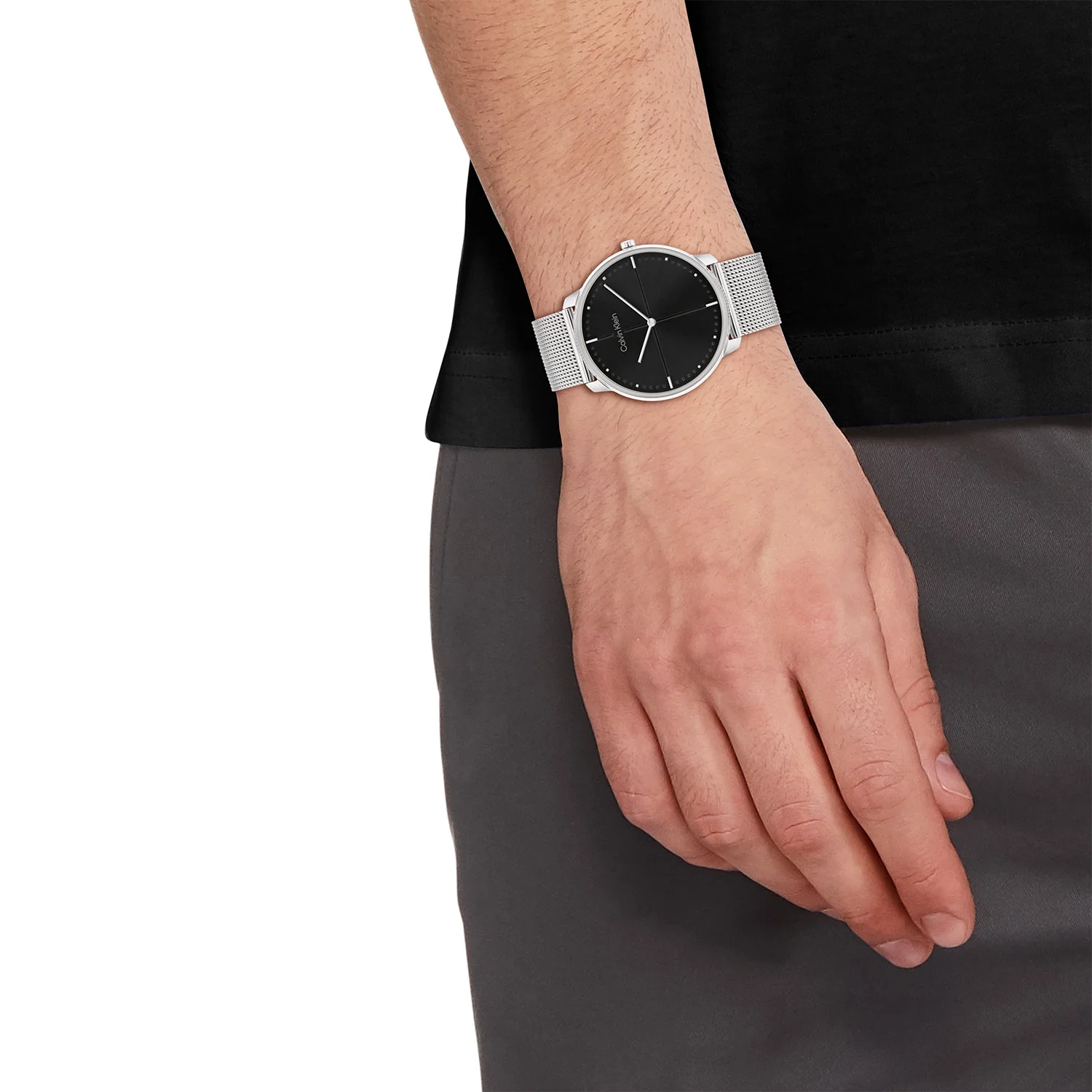 Calvin Klein Expression Black Men's Watch 2002-CK25200152 - Image 4