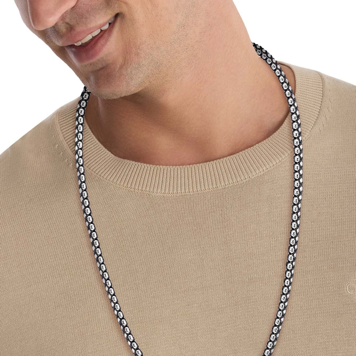 Calvin Klein Fused Silver Necklace CJ35100038 - Image 2