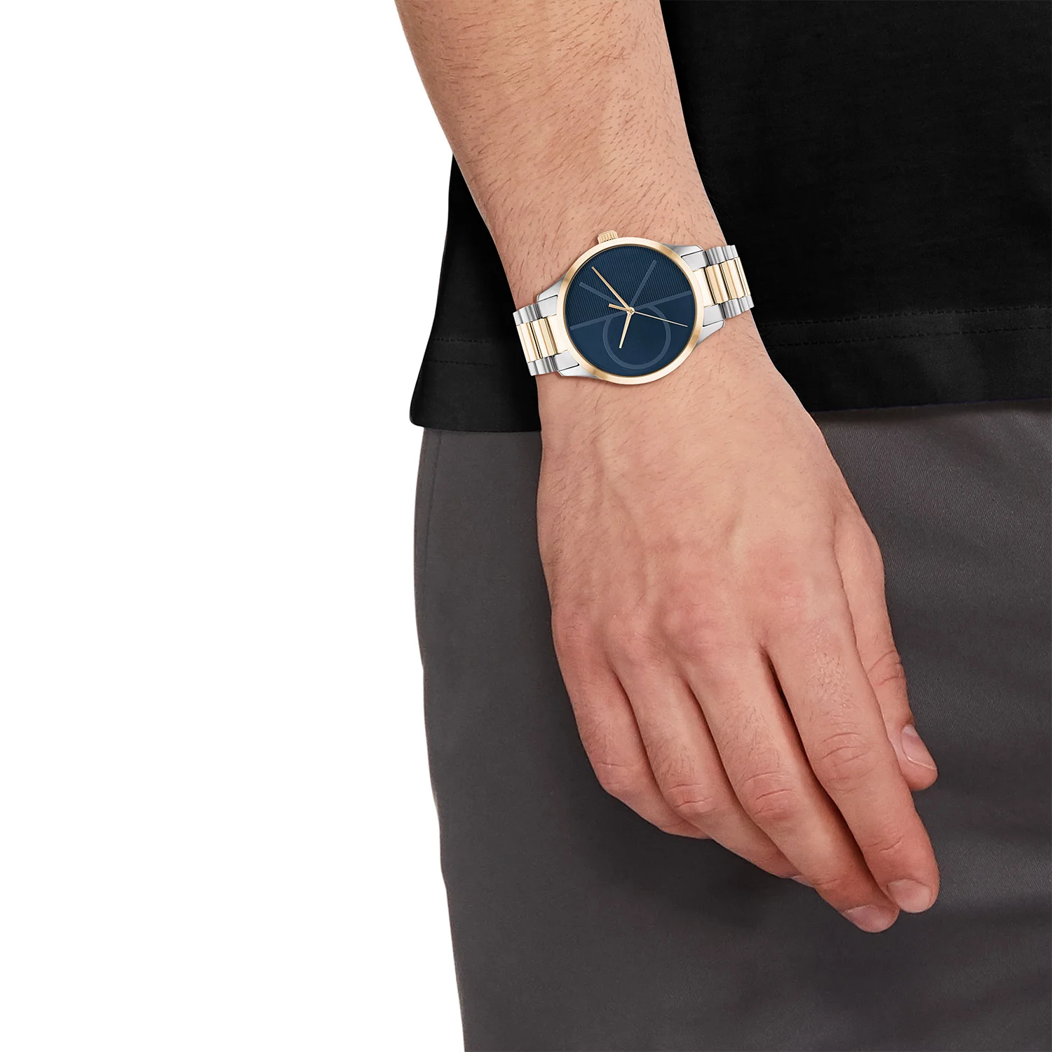Calvin Klein ICONIC Blue Men's Watch 2002-CK25200165 - Image 4