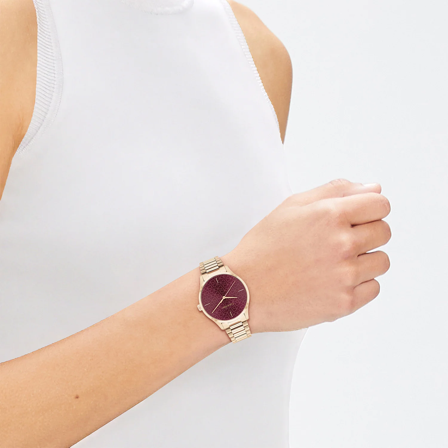Calvin Klein ICONIC Red Women's Watch 2002-CK25200169 - Image 4
