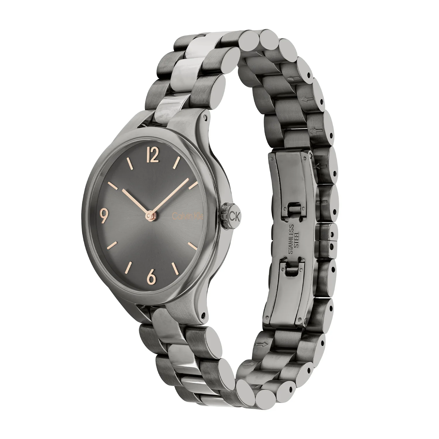 Calvin Klein Linked Grey Women's Watch 2002-CK25200130 - Image 2