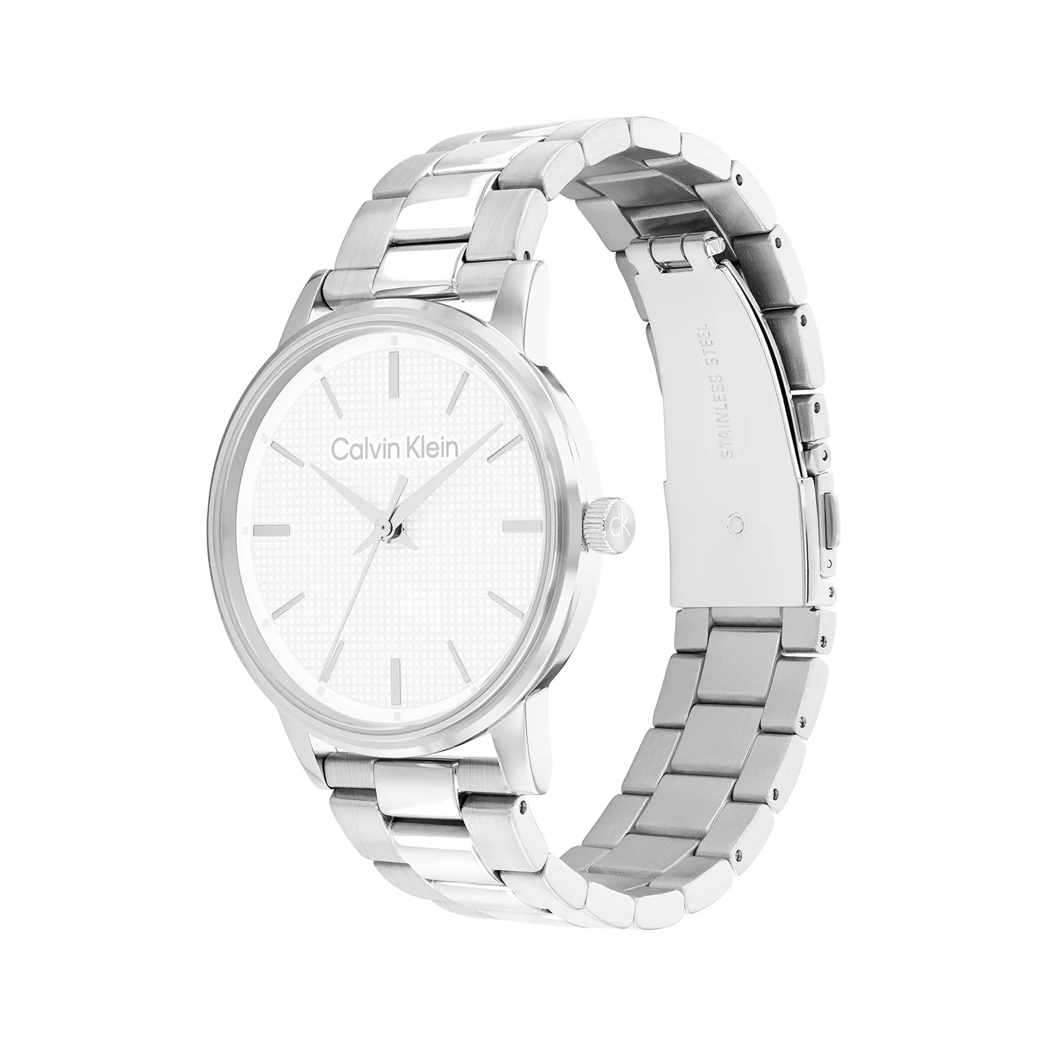 Calvin Klein Linked Wit Heren Horloge 2002-CK25200501 - Image 3