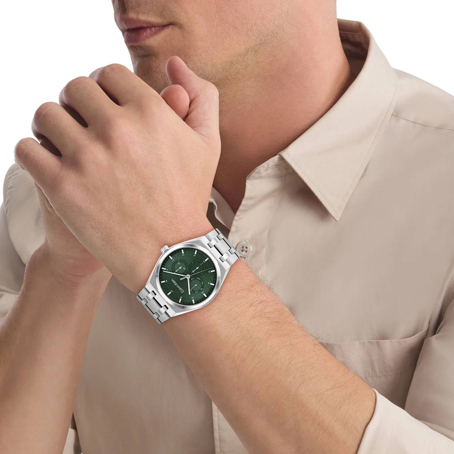 Calvin Klein Motion Groen Heren Horloge 2002-CK25200521 - Image 4