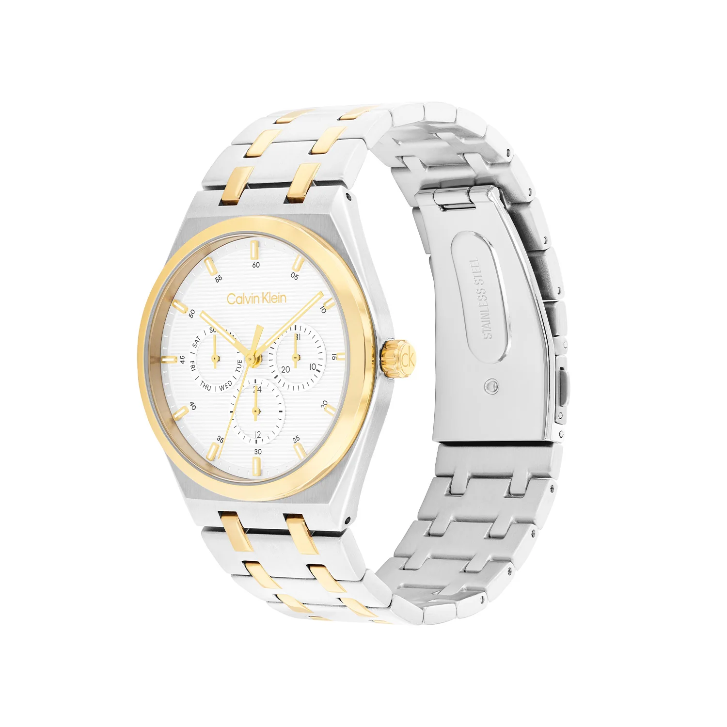 Calvin Klein Motion Wit Heren Horloge 2002-CK25200533 - Image 3